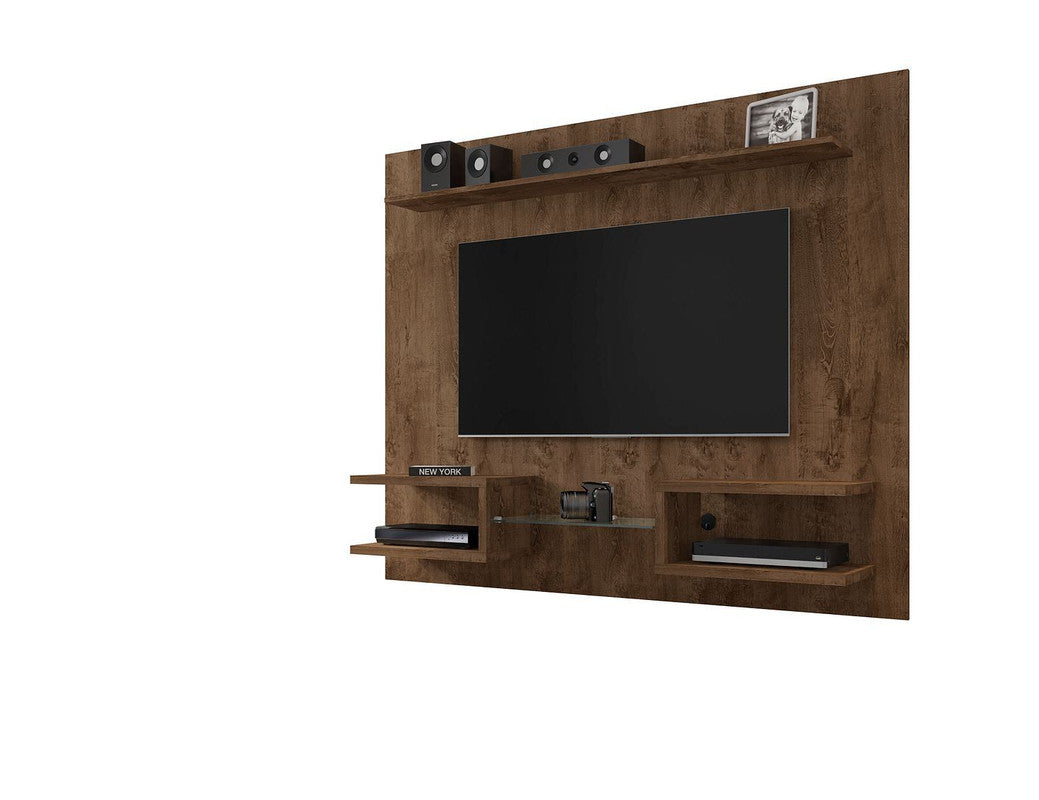 Shimla 64" Floating Entertainment Centre - Rustic Brown