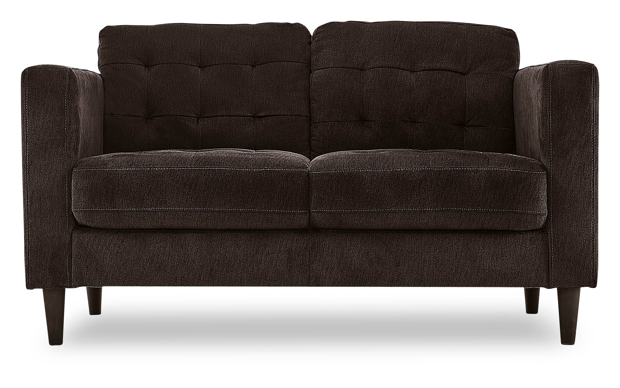 Anthena Sofa, Loveseat and Chair Set - Dark Chocolate