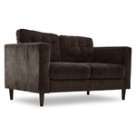 Anthena Loveseat - Dark Chocolate