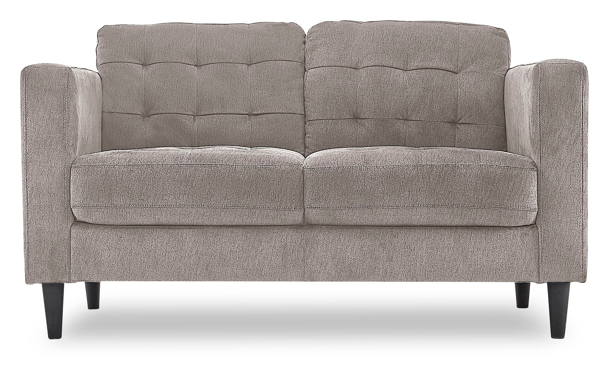 Anthena Sofa and Loveseat Set - Light Grey