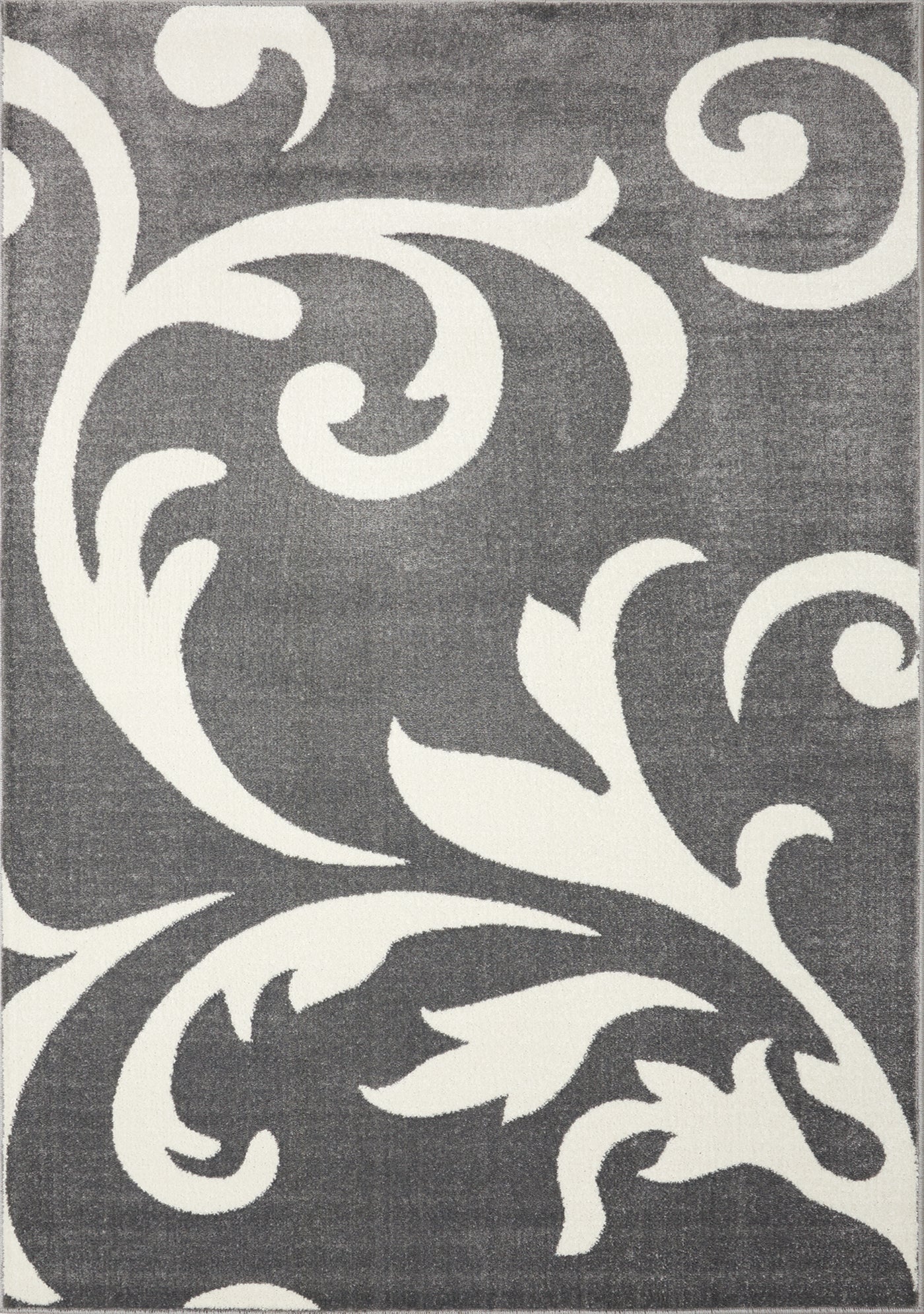 Century 5'3" x 7'7" Area Rug - Grey, White