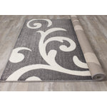 Century 5'3" x 7'7" Area Rug - Grey, White