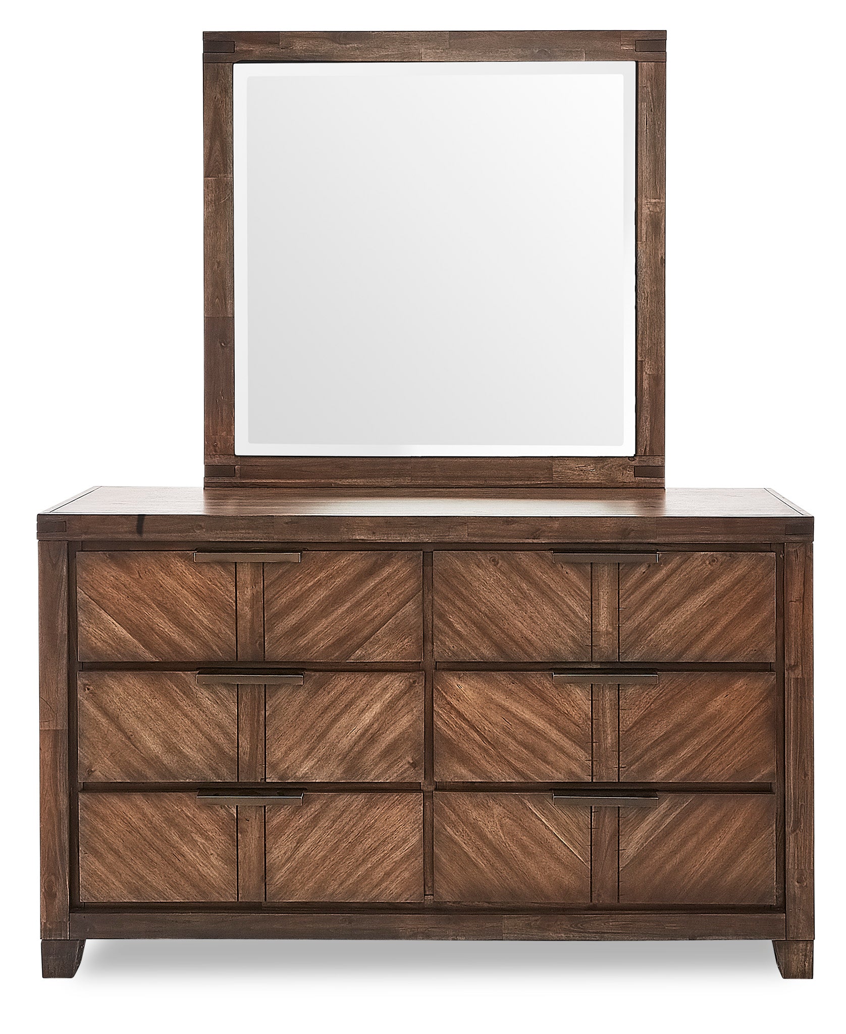 Nathan 6-Piece King Bedroom Package - Brown