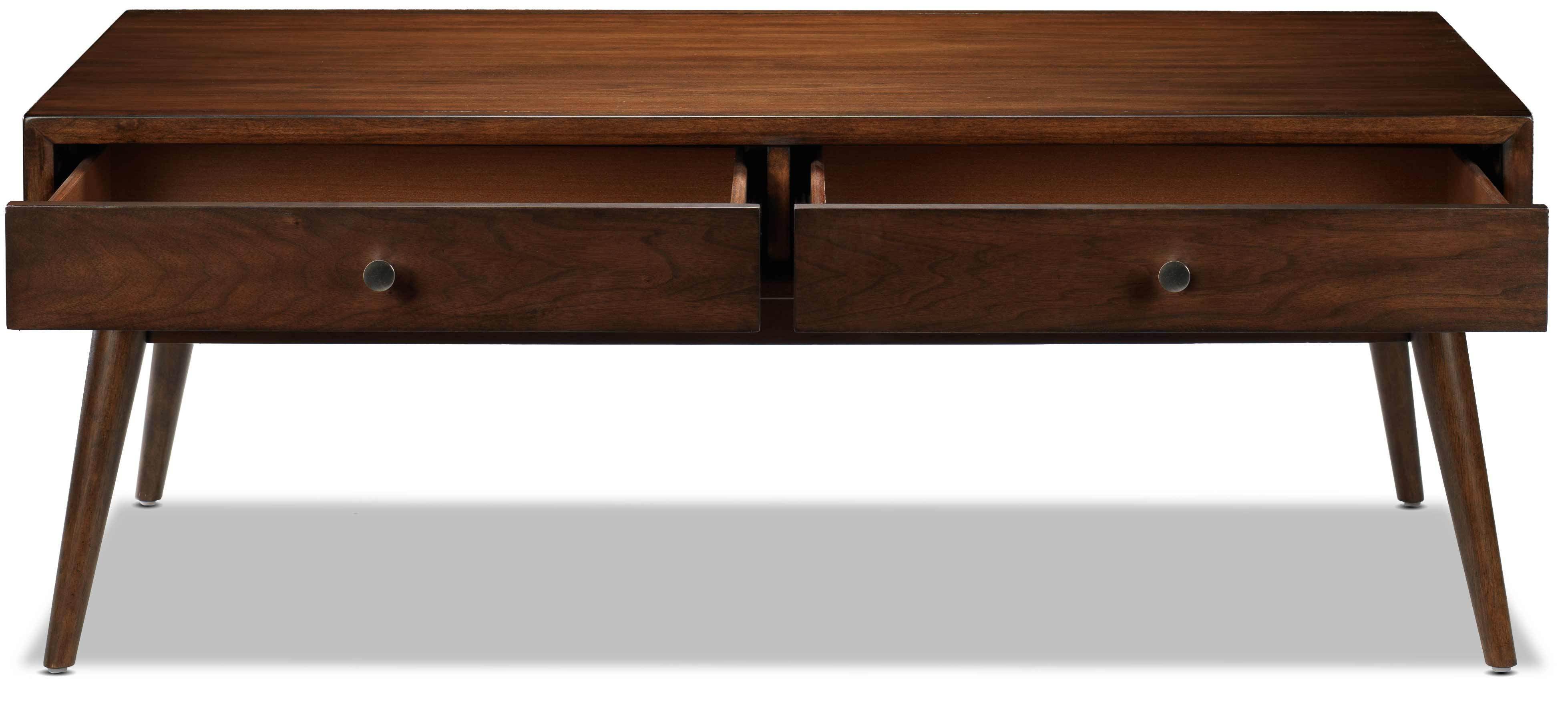 Boyton 48" Coffee Table - Walnut