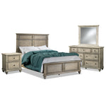 Emma 6-Piece Queen Bedroom Package - Oak