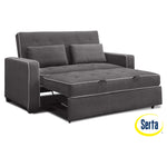 Augustine Sofa with Full Size Pop-Up Bed - Grey