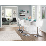 Zenn 15.75" Accent Table - Stainless Steel