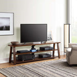70” A-Frame TV Stand - Brown Cherry