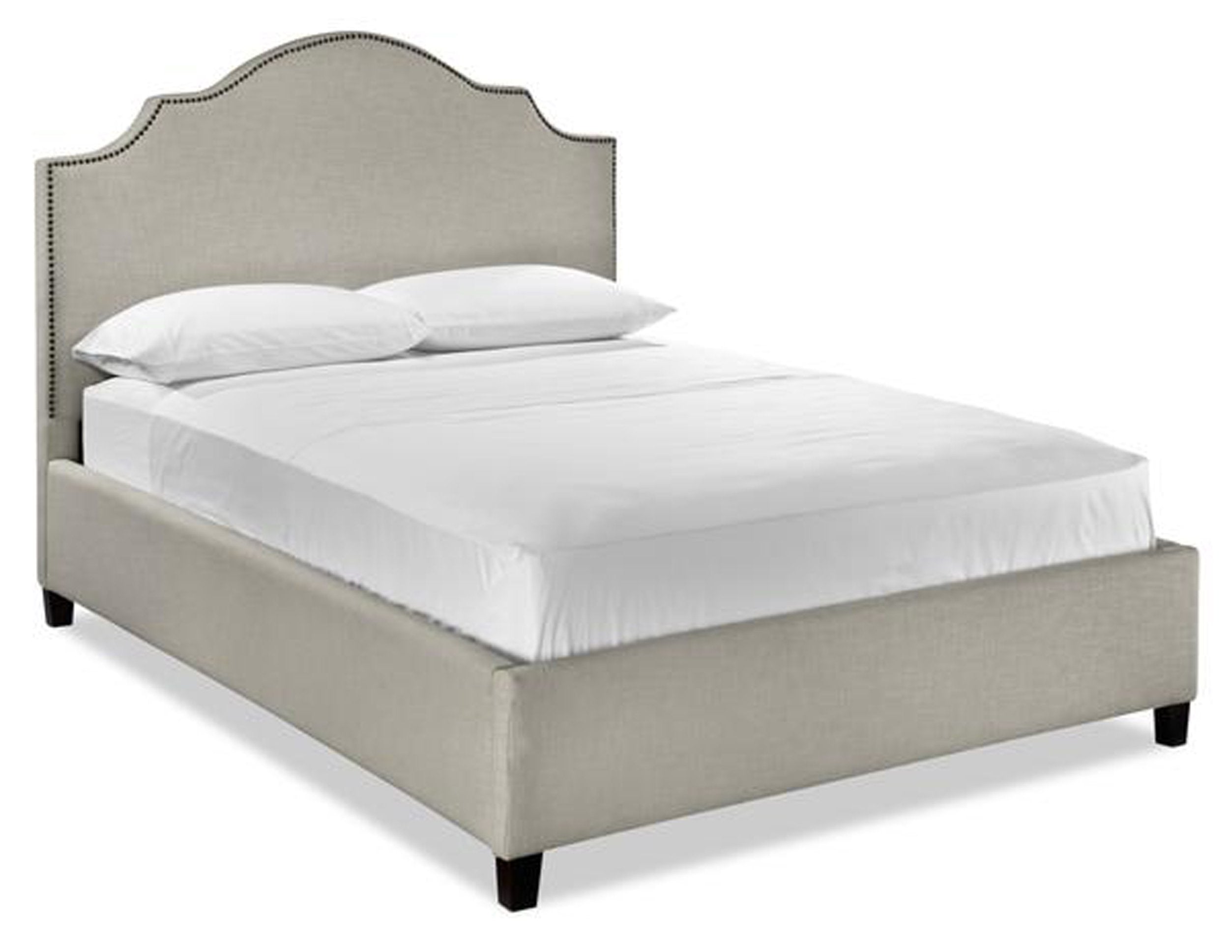 Alexis 3-Piece Twin Upholstered Bed - Beige