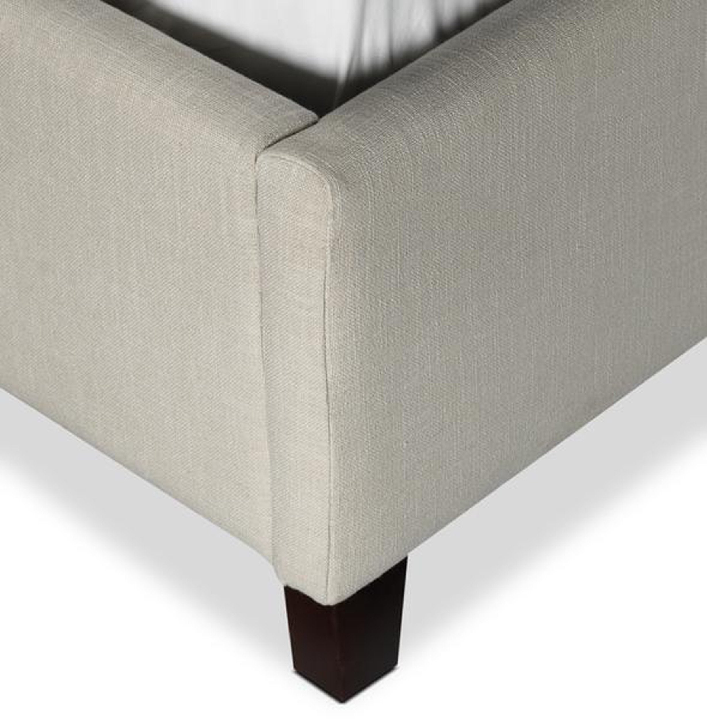 Alexis 3-Piece Twin Upholstered Bed - Beige