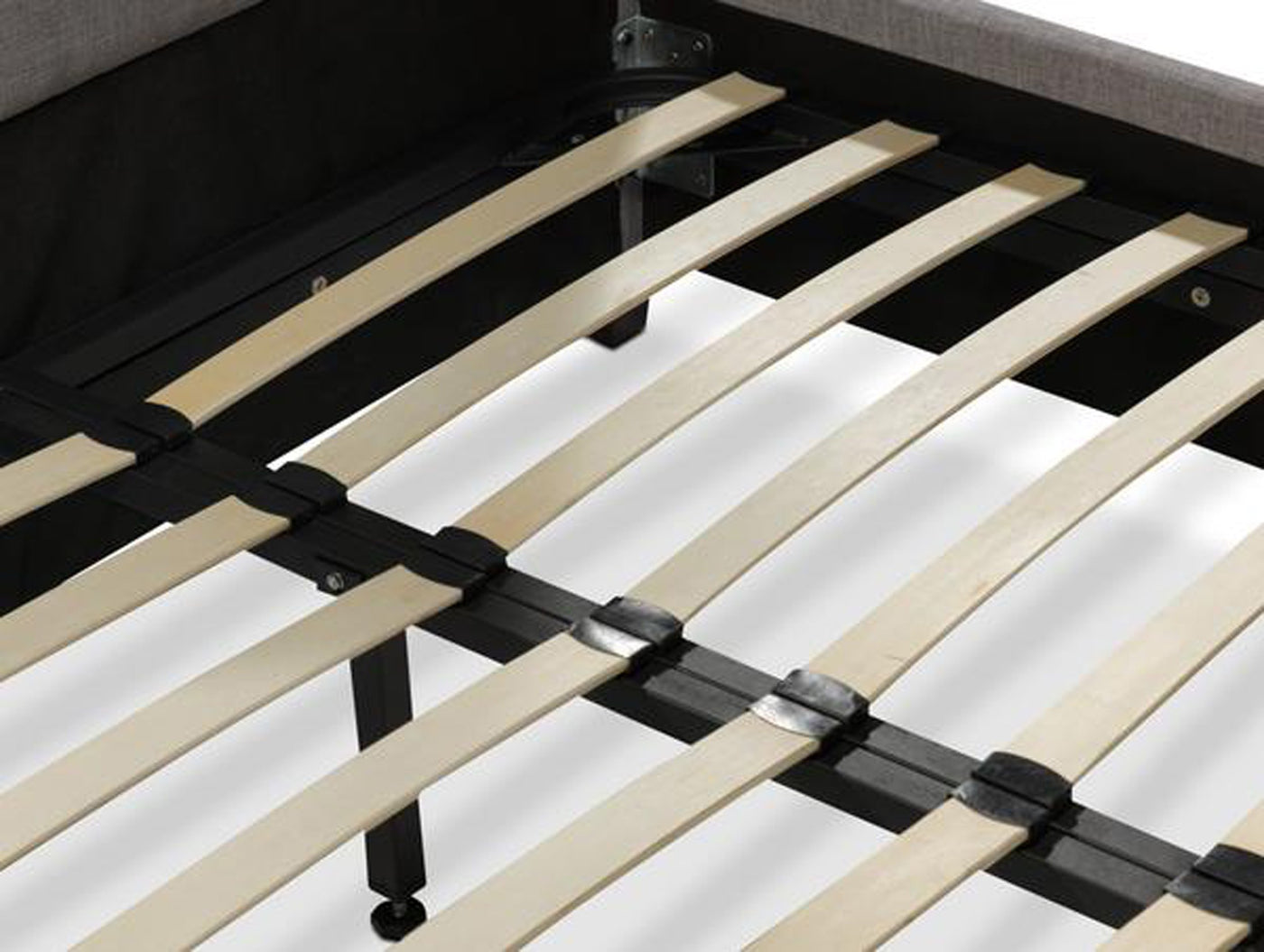 Alexis 3-Piece Twin Upholstered Bed - Beige