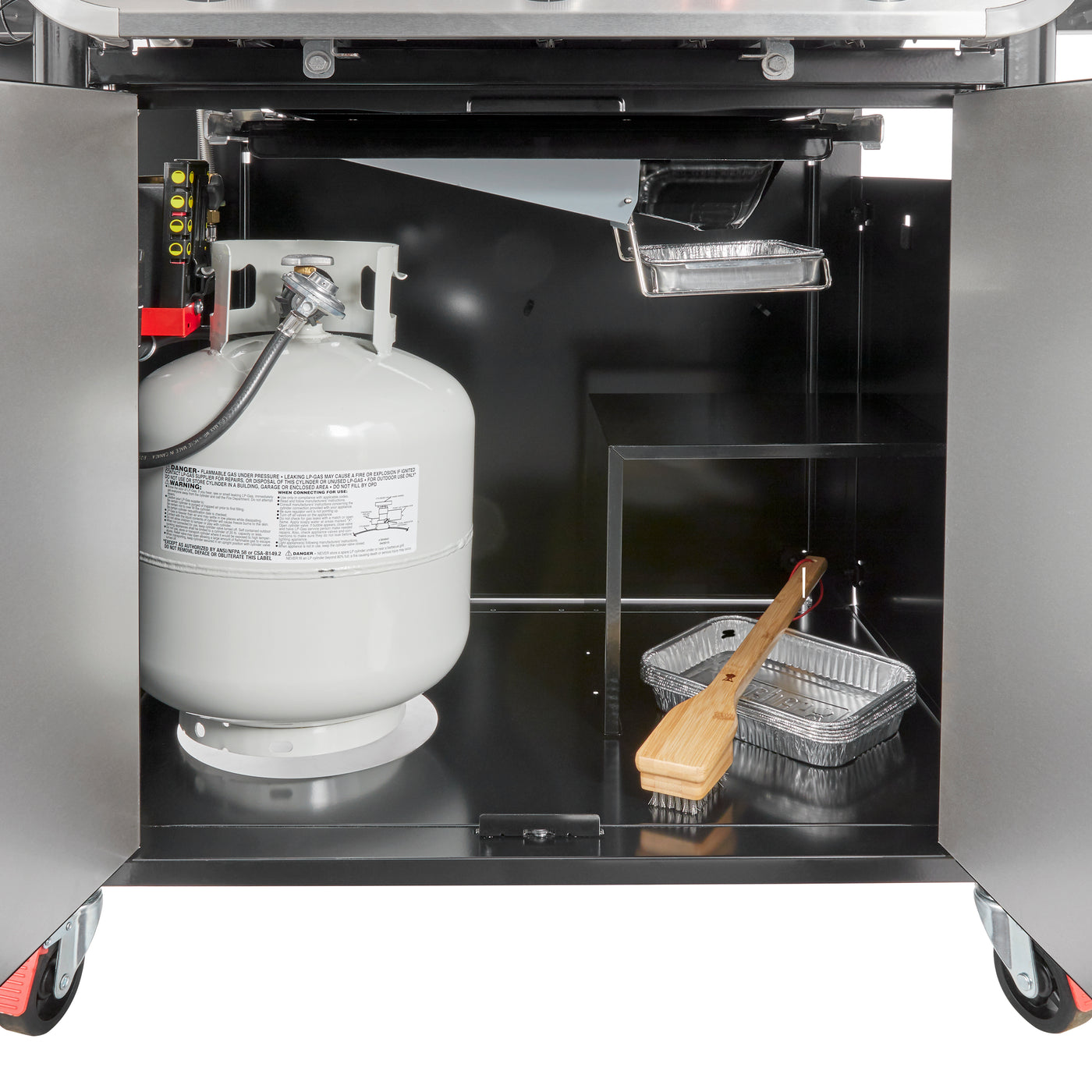 Weber Genesis Stainless Steel S-335 3-Burner 64,000 BTU Propane BBQ - 35400001