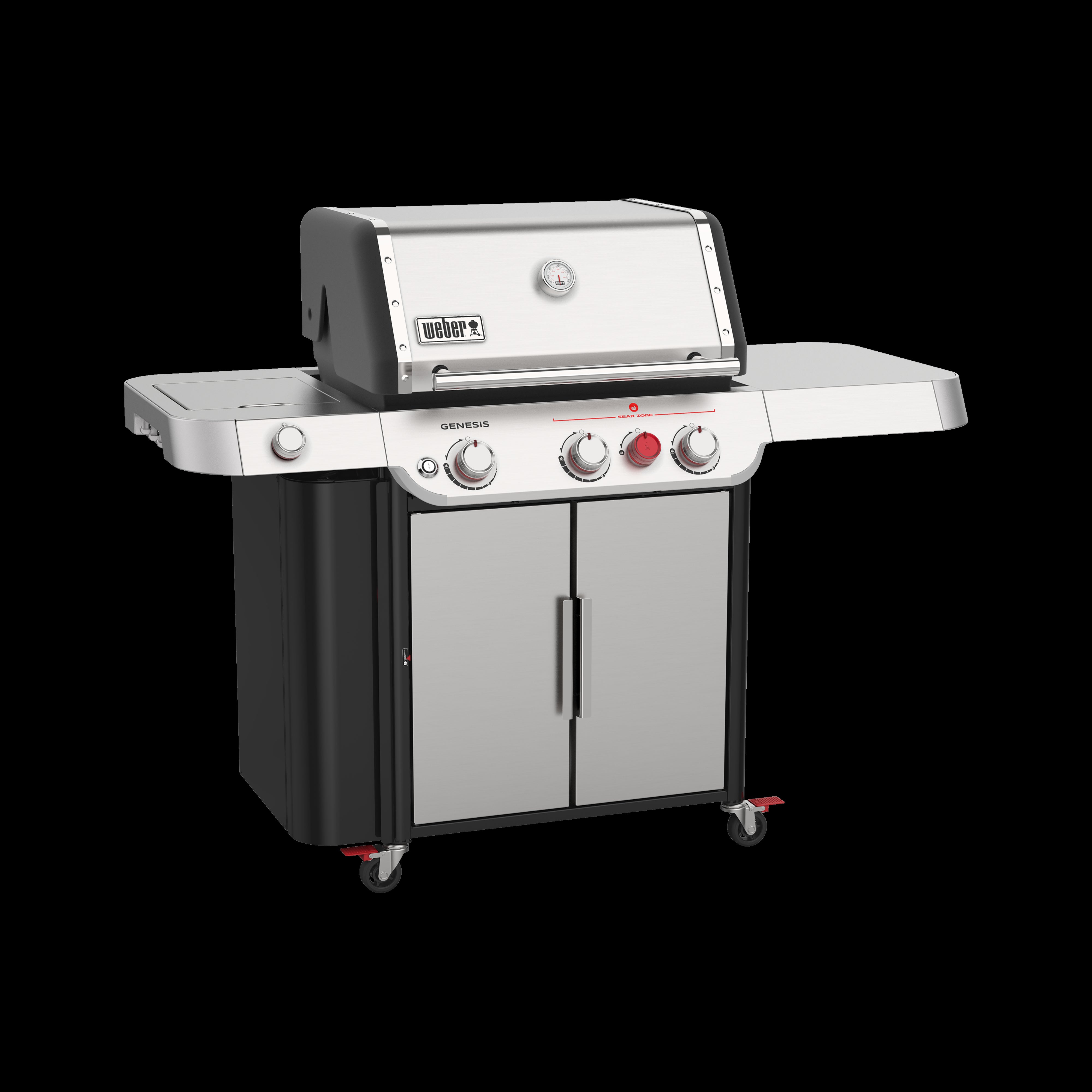 Weber Genesis Stainless Steel S-335 3-Burner 64,000 BTU Propane BBQ - 35400001