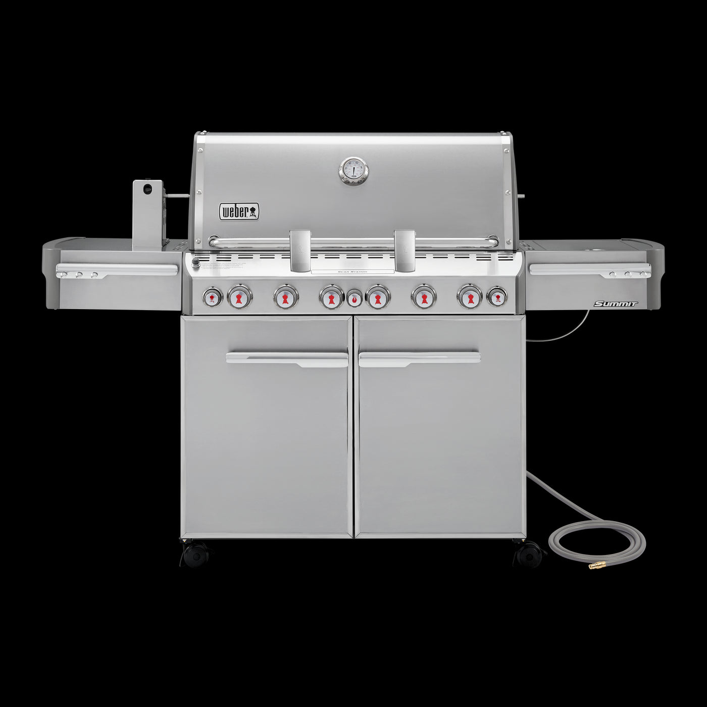 Weber Summit Stainless Steel S-670 6-Burner 100,000 BTU Natural Gas BBQ - 7470001