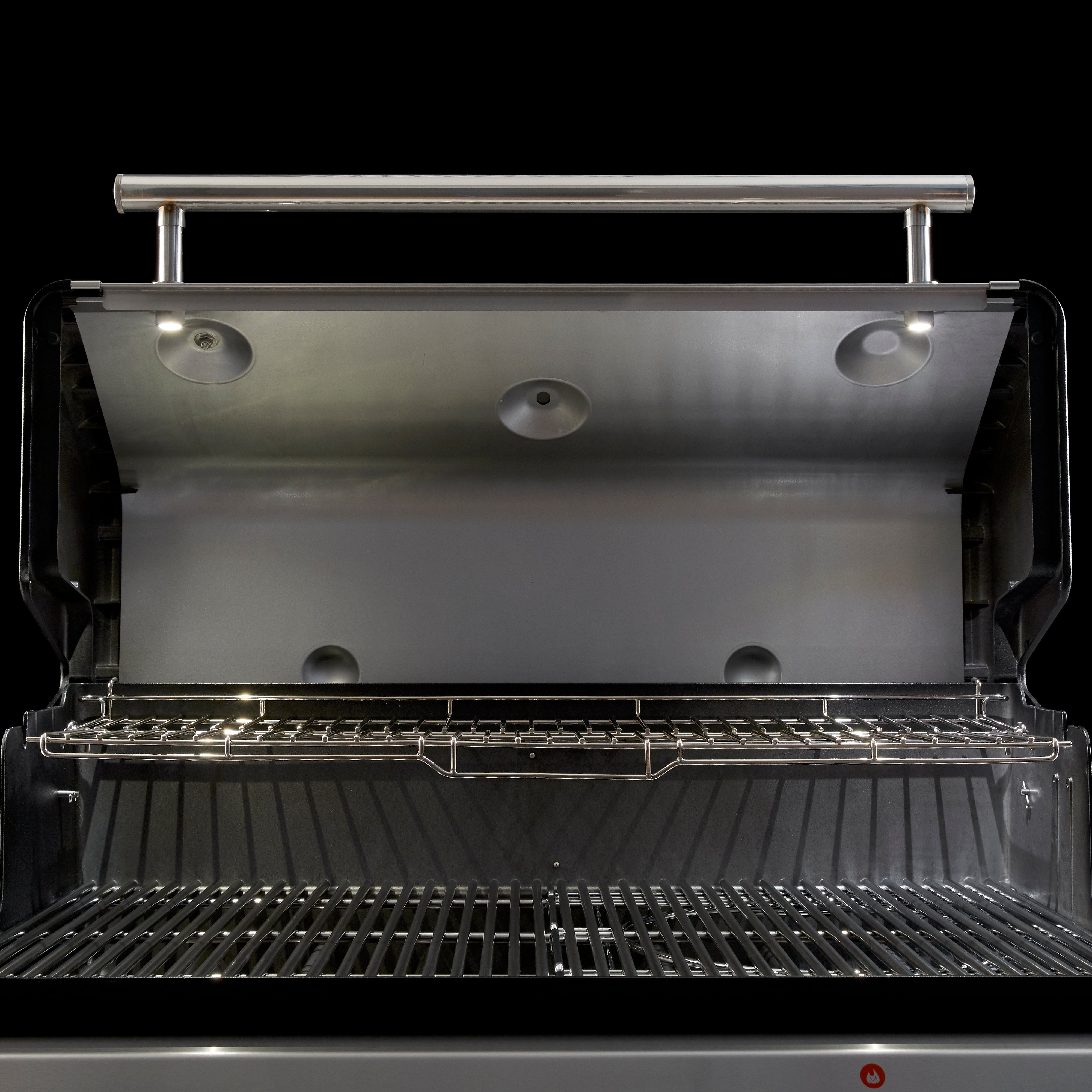 Weber Genesis Stainless Steel PREM SPX-435 4-Burner 72,000 BTU Propane BBQ - 36800001