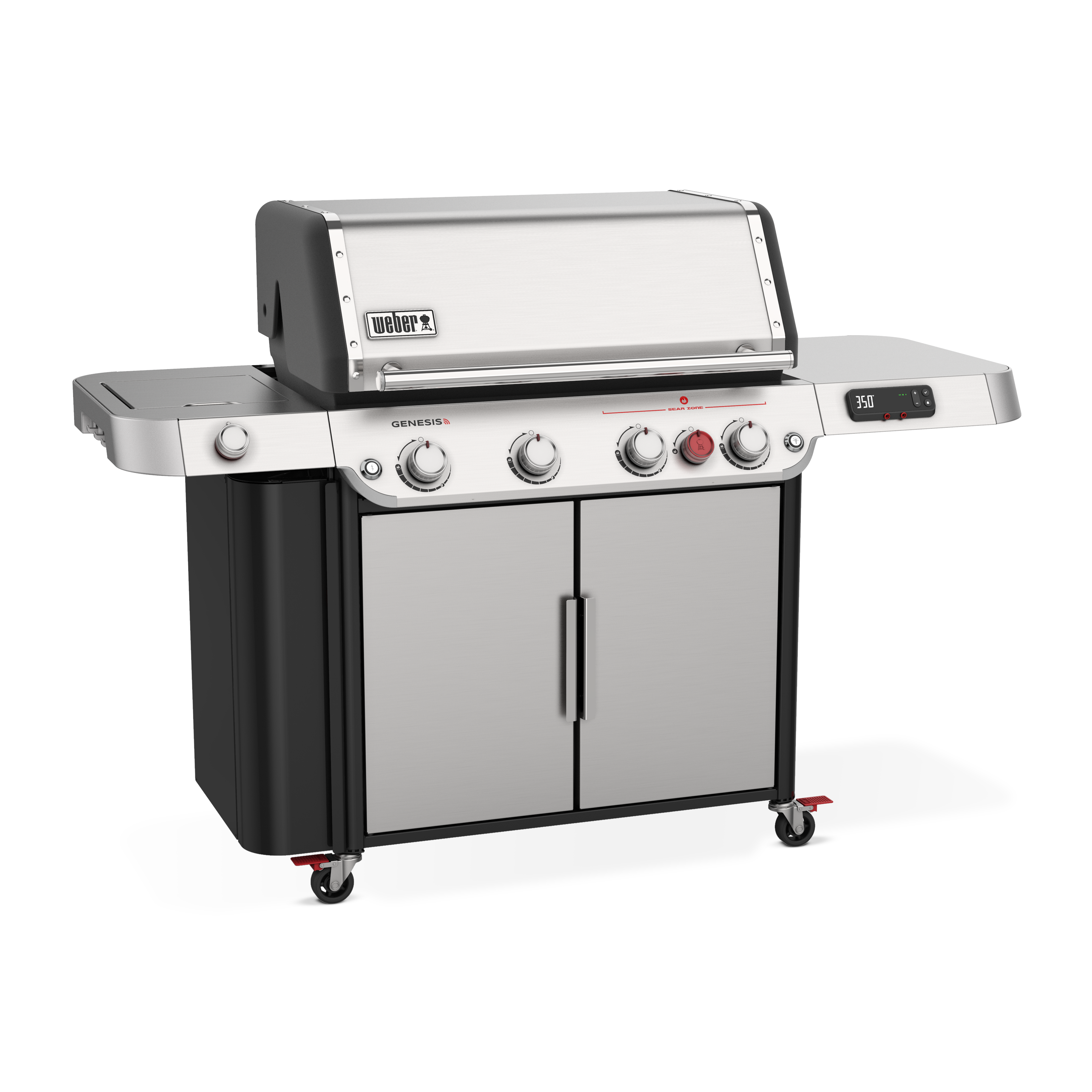 Weber Genesis Stainless Steel PREM SPX-435 4-Burner 72,000 BTU Propane BBQ - 36800001