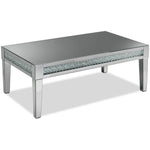 Aria Coffee Table - Mirrored Glass