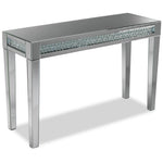 Aria Sofa Table - Mirrored Glass