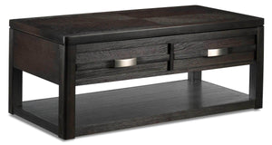Manila 48" Lift-Top Coffee Table - Brown