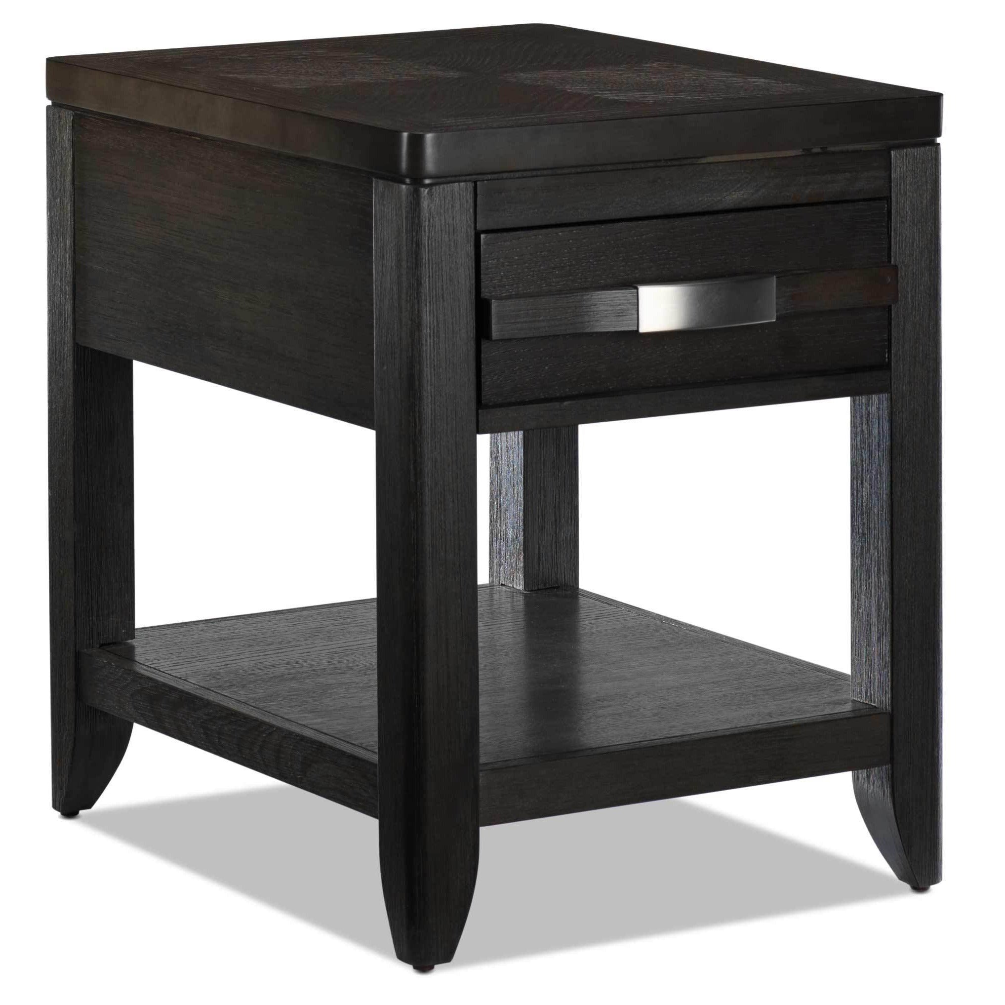 Manila 20" End Table - Brown