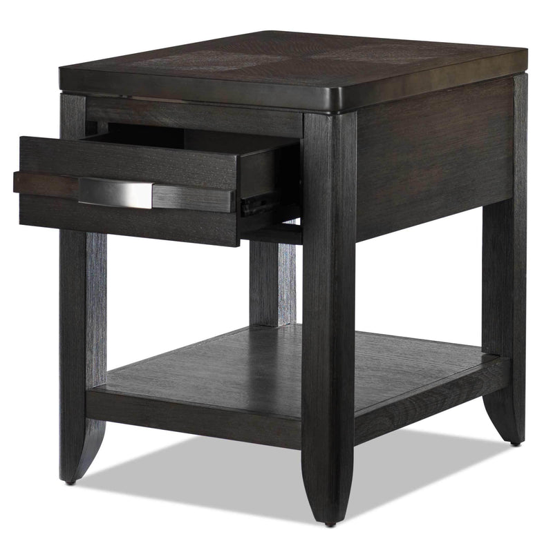 Manila End Table Brown Leon's