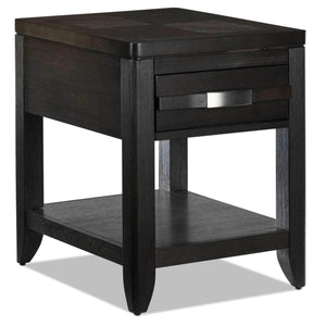 Manila 20" End Table - Brown