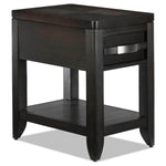 Manila 24" Chairside Table - Brown