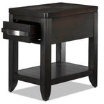 Manila 24" Chairside Table - Brown