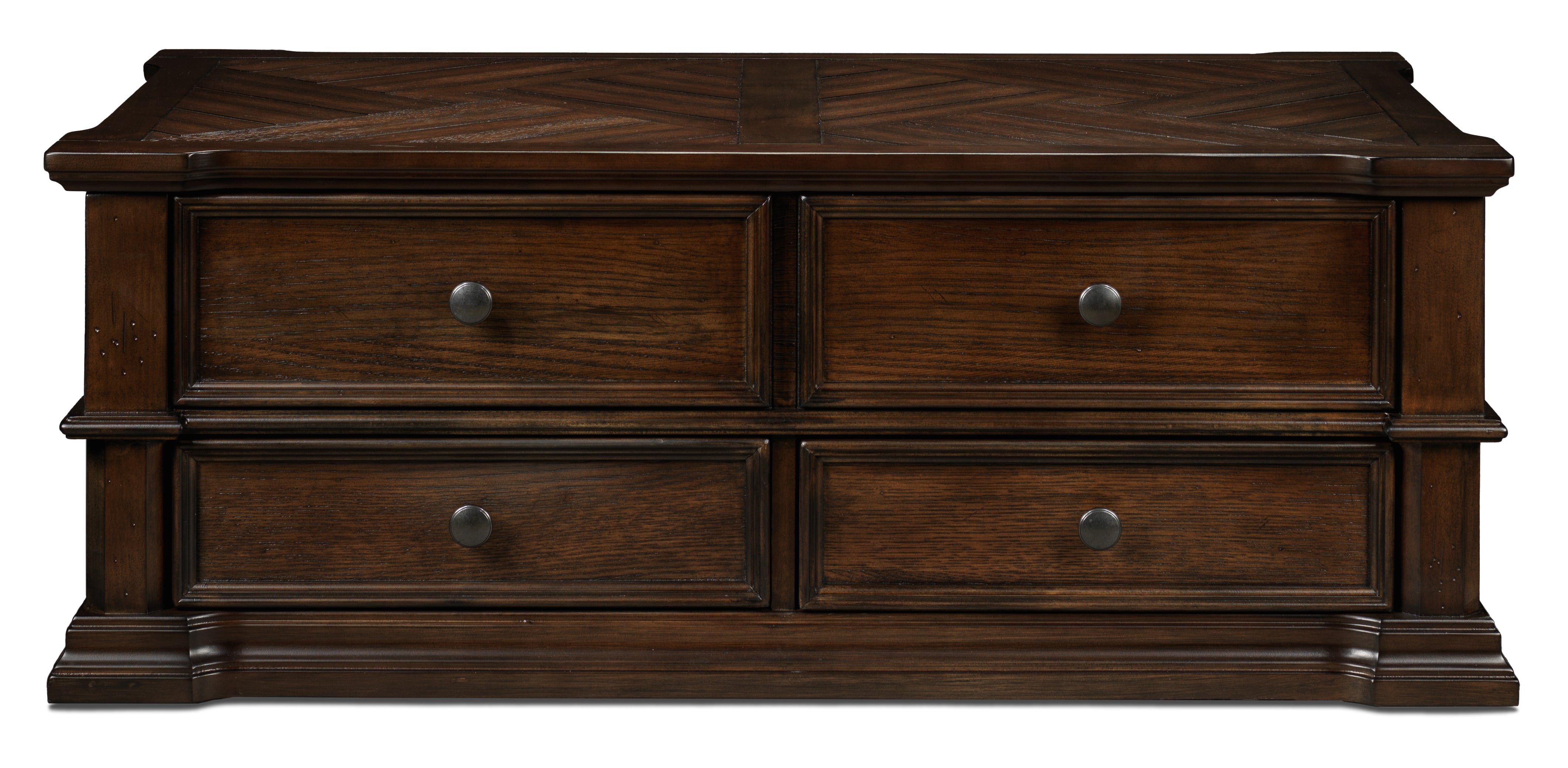 Roman 48" Lift-Top Coffee Table - Walnut