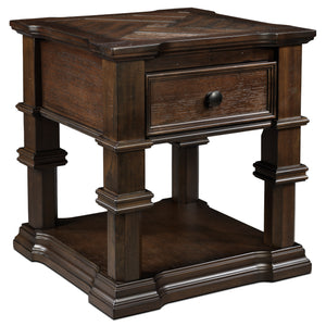 Roman End Table - Walnut