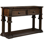 Roman 48" Sofa Table - Walnut
