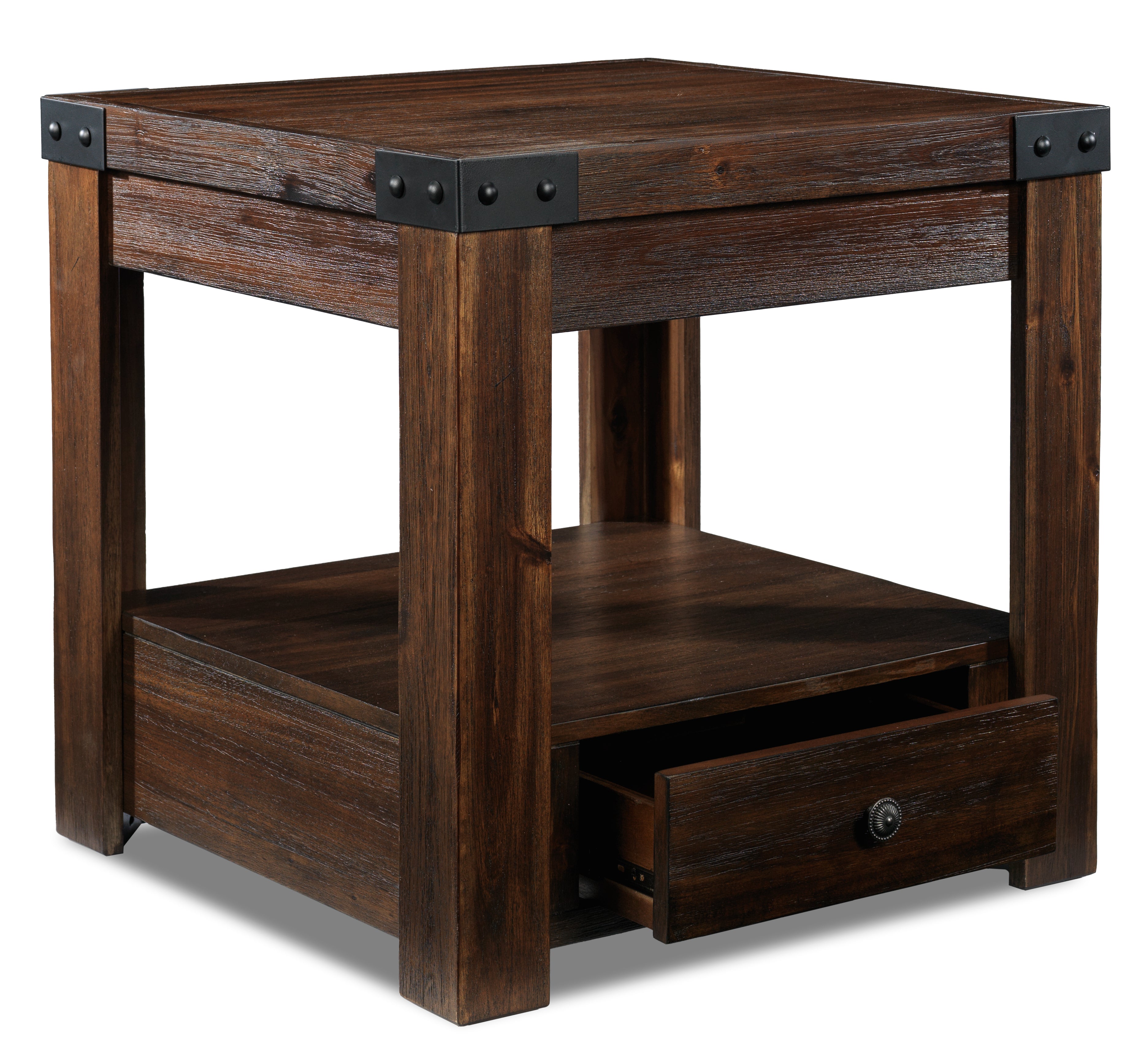 Salem End Table - Walnut