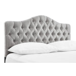 Lexa King Headboard - Light Grey