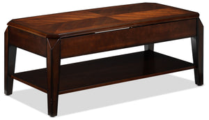 Lennox Lift-Top Coffee Table - Walnut