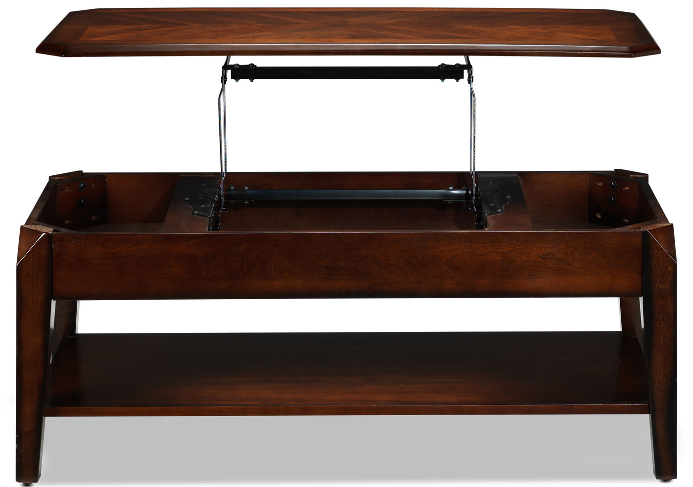 Lennox 47" Lift-Top Coffee Table - Walnut