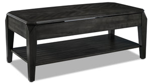 Lennox Lift-Top Coffee Table - Dark Grey