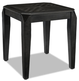Lennox 21" End Table - Dark Grey