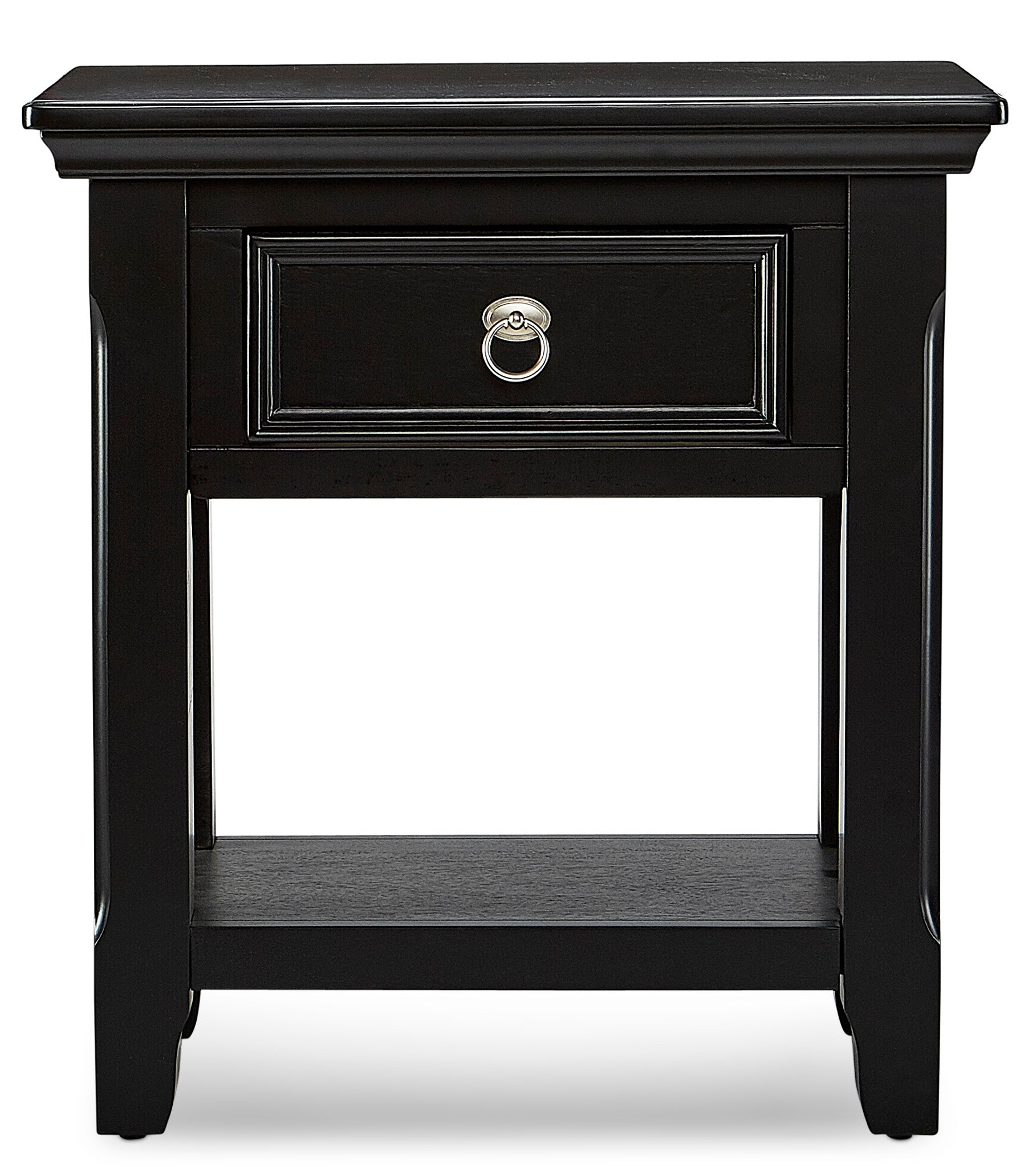 Turner 23" Side Table - Black