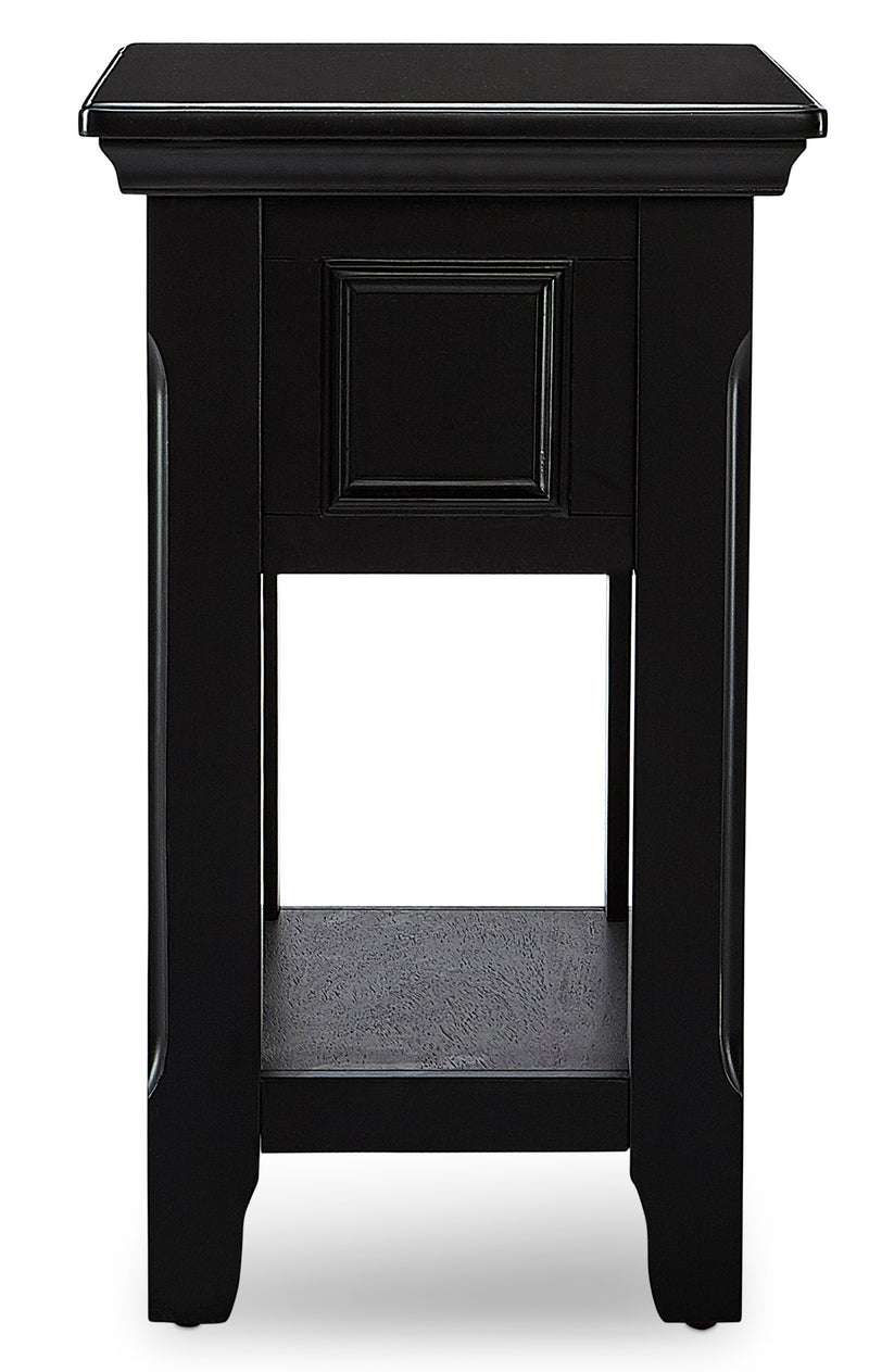 Turner Side Table Black Leon's