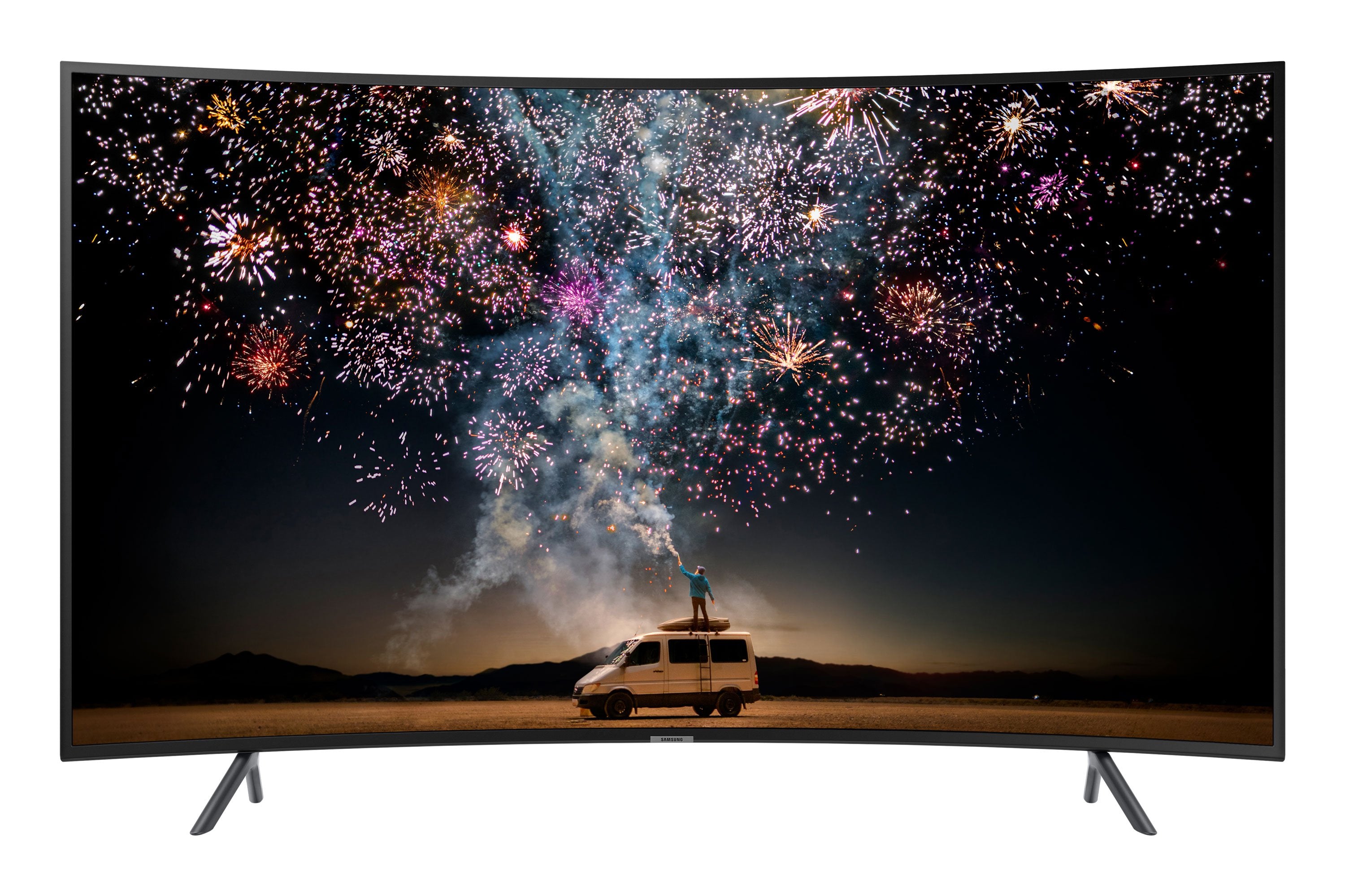 SAMSUNG 65" 4K CURVED HDR 120 MR SMART LED TV - UN65RU7300FXZC