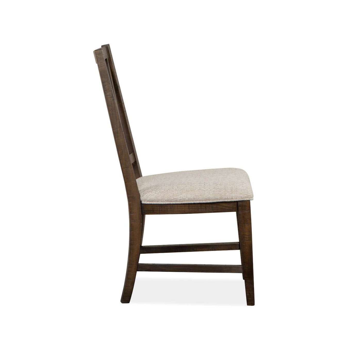 Westley Falls Dining Side Chair with Upholstered Seat - Brown
