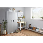 Ready-to-assemble Extra Large Gearbox - Gray Slate Storage Solution