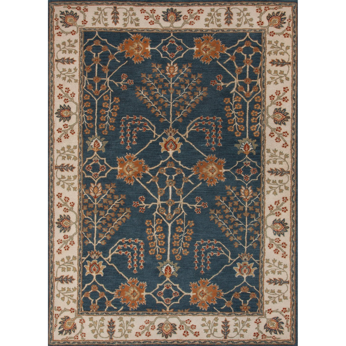 Chambery 8' x 10' Area Rug - Dark Blue Lily White