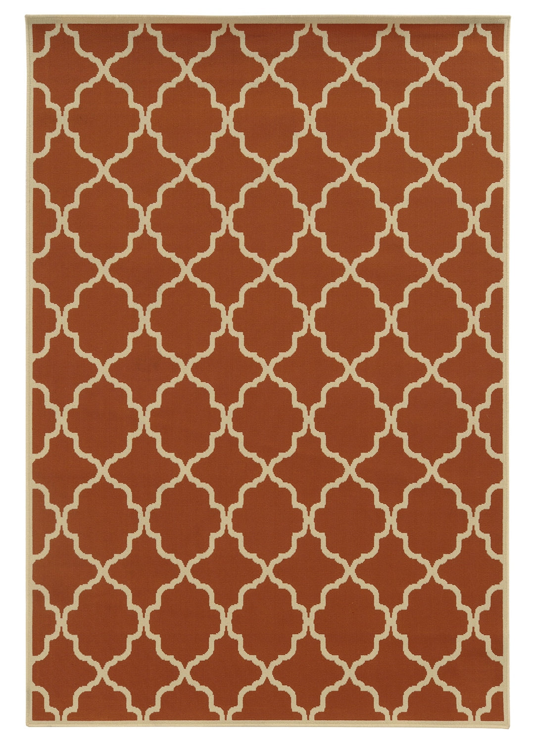 Calypso 4770D Lattice Indoor/Outdoor Area Rug (6'7" x 9'6")
