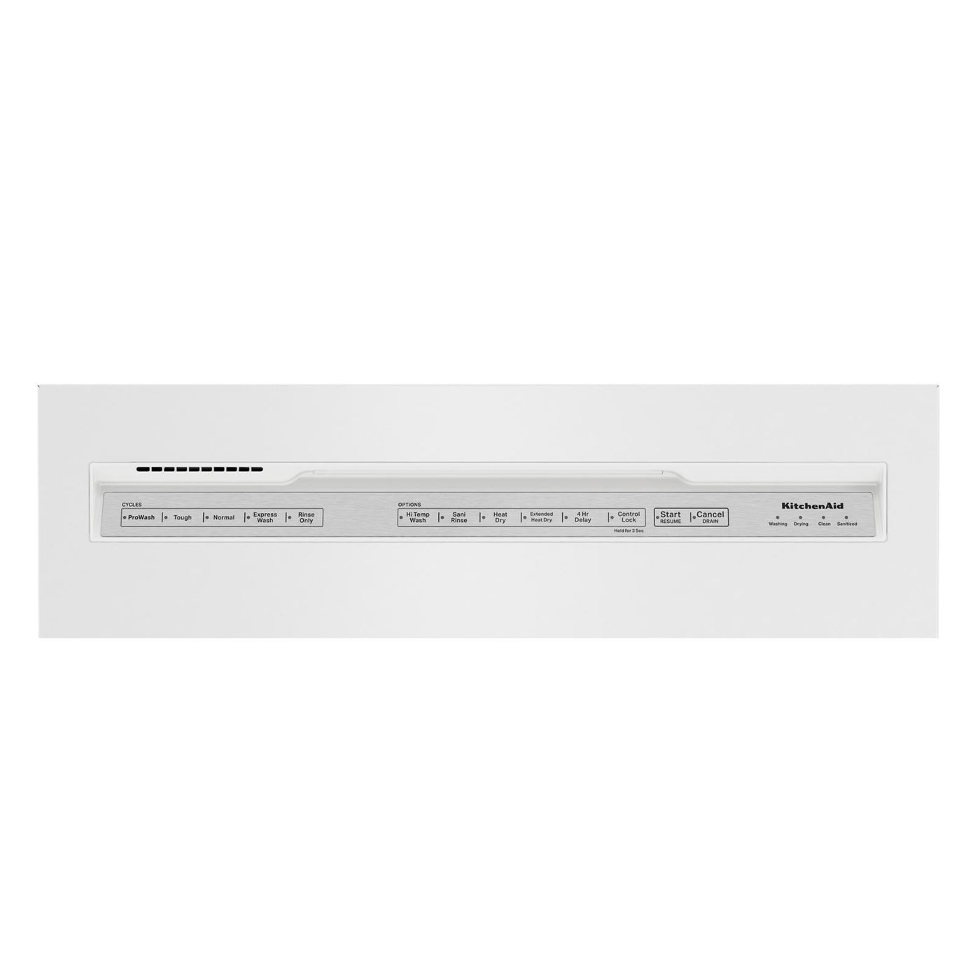 KitchenAid 24" White Dishwasher (39 dBA) - KDFE204KWH