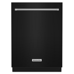 KitchenAid 24" Black Dishwasher with Third Rack (39 dBA) - KDTE204KBL
