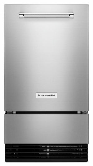 KitchenAid PrintShield Stainless Finish Automatic Ice Maker (18 inch.) - KUID508HPS