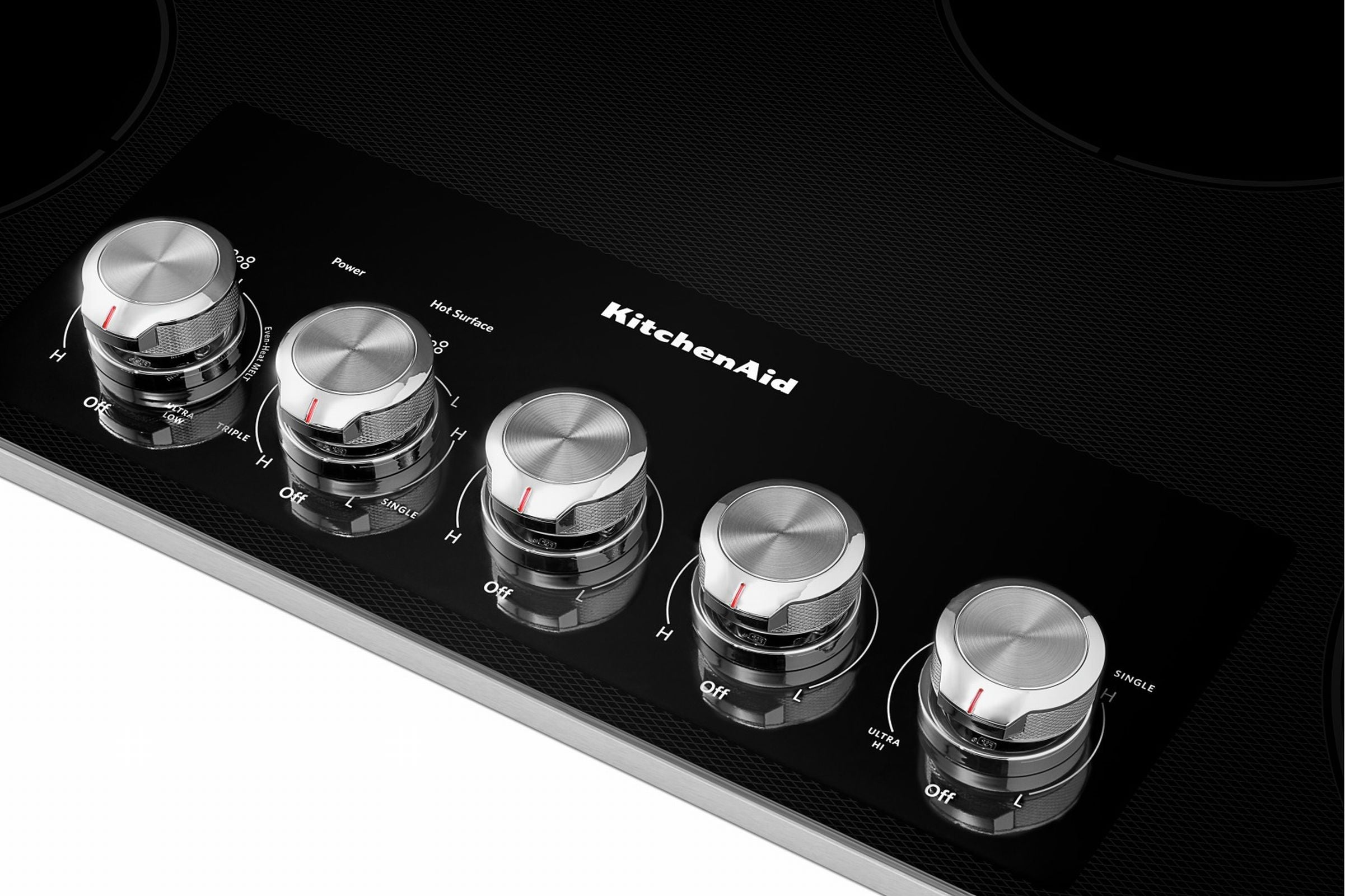 KitchenAid Stainless Steel 36" Electric Cooktop - KCES556HSS