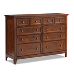 San Mateo 10-Drawer Dresser - Tuscan
