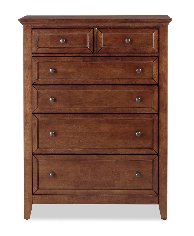 San Mateo 6-Drawer Chest - Tuscan | Leon's
